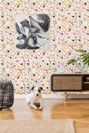 Terrazzo Rustic Pattern Wallpaper
