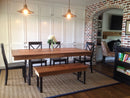 Rustic Industrial Dining Table