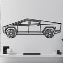 TESLA Truck Silhoutte