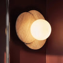 Teus Travertine Wall Lamp
