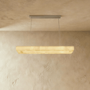 Teva Rectangular Alabaster Chandelier