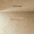 Teva Rectangular Alabaster Chandelier