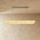 Teva Rectangular Alabaster Chandelier