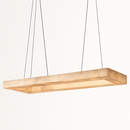 Teva Rectangular Alabaster Chandelier