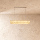 Teva Rectangular Alabaster Chandelier