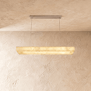 Teva Rectangular Alabaster Chandelier