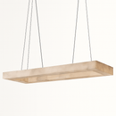 Teva Rectangular Alabaster Chandelier