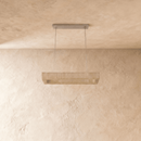 Teva Rectangular Alabaster Chandelier