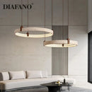 Textured beige cave stone chandelier pendant light for living room