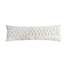 DecorBites™ Blue Geometric Double Cushion Cover for Home & Car Decor