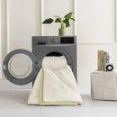 Textured cream & pale yellow pillowcase quilt set bedroom bedding