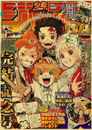 Orange Anime Kraft Poster