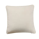 Textured peach & grey cotton linen pillow cover living room
