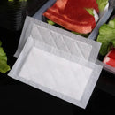 Textured white silicone kitchen absorbent pads 100pcs