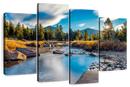 Yosemite River Stream Wall Art