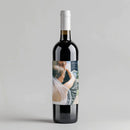 Thank You Navy Wine Label