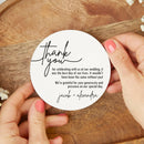 Thank You Wedding Coasters