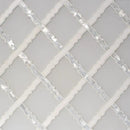 Thassos White Extra Multi Finish Rita Marble Mosaics 9 11/32x9 11/32
