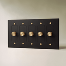 The Brass Dimmer Switch (1 to 5 Gang)