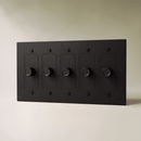 The Brass Dimmer Switch (1 to 5 Gang)