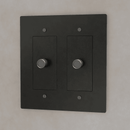 The Brass 3-Way Rotary Dimmer Switch (1 to 5 Gang)