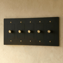 The Brass 3-Way Rotary Dimmer Switch (1 to 5 Gang)