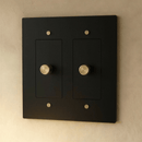 The Brass 3-Way Rotary Dimmer Switch (1 to 5 Gang)