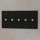 The Brass 3-Way Rotary Dimmer Switch (1 to 5 Gang)