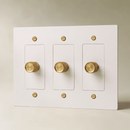 The Brass Dimmer Switch (1 to 5 Gang)