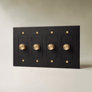 The Brass Dimmer Switch (1 to 5 Gang)
