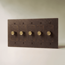 The Brass Dimmer Switch (1 to 5 Gang)