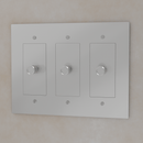 The Brass 3-Way Rotary Dimmer Switch (1 to 5 Gang)