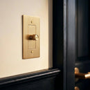 The Brass Dimmer Switch (1 to 5 Gang)