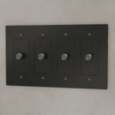 The Brass 3-Way Rotary Dimmer Switch (1 to 5 Gang)