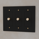 The Brass 3-Way Rotary Dimmer Switch (1 to 5 Gang)