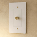 The Brass 3-Way Rotary Dimmer Switch (1 to 5 Gang)