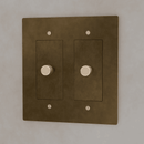 The Brass 3-Way Rotary Dimmer Switch (1 to 5 Gang)