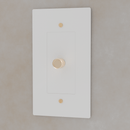 The Brass 3-Way Rotary Dimmer Switch (1 to 5 Gang)
