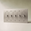 The Brass Dimmer Switch (1 to 5 Gang)