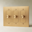The Brass Dimmer Switch (1 to 5 Gang)