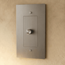 The Brass 3-Way Rotary Dimmer Switch (1 to 5 Gang)
