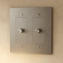 The Brass 3-Way Rotary Dimmer Switch (1 to 5 Gang)