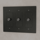 The Brass 3-Way Rotary Dimmer Switch (1 to 5 Gang)