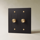 The Brass Dimmer Switch (1 to 5 Gang)
