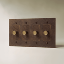 The Brass Dimmer Switch (1 to 5 Gang)