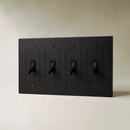 The Brass 4-Way Toggle Switch (1 to 5 Gang)