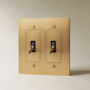 The Brass 4-Way Toggle Switch (1 to 5 Gang)