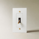 The Brass 4-Way Toggle Switch (1 to 5 Gang)