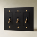 The Brass 4-Way Toggle Switch (1 to 5 Gang)
