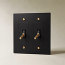 The Brass 4-Way Toggle Switch (1 to 5 Gang)